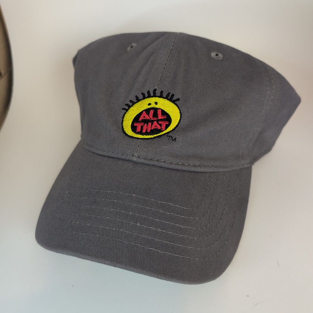Nickelodeon "All That" Logo Baseball Cap - Gray by Concept One